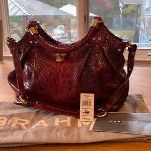 Brahmin Dagny Crimson Melbourne